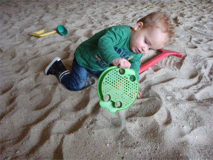 Modderdag bij de kinderboerderij